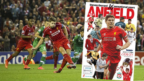 Steven Gerrard: 16 năm, mãi mãi một tình yêu Steven Gerrard: 16 năm, mãi mãi một tình yêu