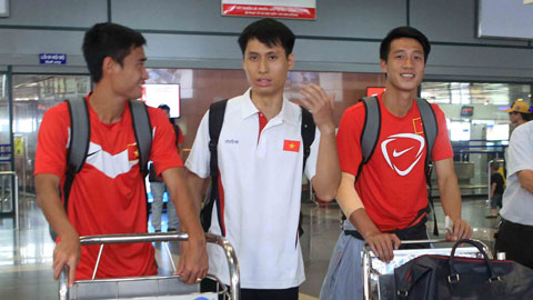 Chiều nay, ĐT Việt Nam lên đường sang Malaysia