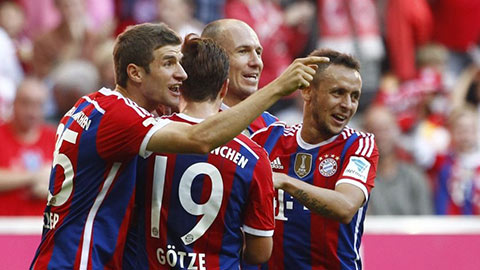 Bayern Munich: Nhiệm vụ ghi bàn không của riêng ai Bayern Munich: Nhiệm vụ ghi bàn không của riêng ai