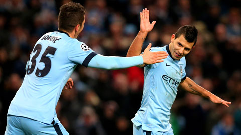 Cặp đôi hoàn hảo Jovetic - Aguero Cặp đôi hoàn hảo Jovetic - Aguero