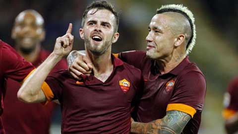 Nainggolan - Pjanic, “động cơ” của Roma! Nainggolan - Pjanic, “động cơ” của Roma!