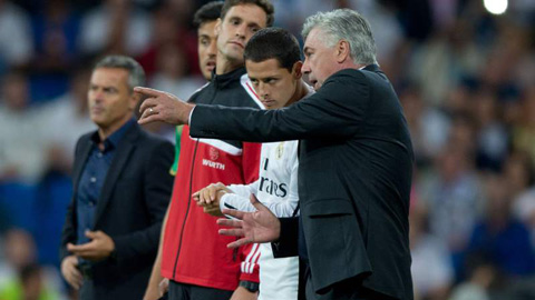 Ancelotti bảo đảm cho Chicharito ở lại Real tới hết mùa Ancelotti bảo đảm cho Chicharito ở lại Real tới hết mùa