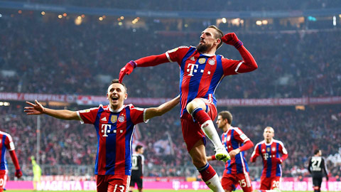 Franck Ribery: Ngôi đền 100 và hơn thế nữa Franck Ribery: Ngôi đền 100 và hơn thế nữa
