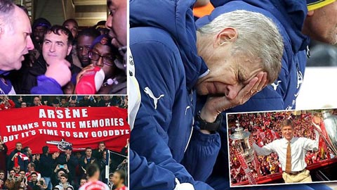 Wenger: Ở lại Arsenal chỉ càng làm xấu hình ảnh của chính ông Wenger: Ở lại Arsenal chỉ càng làm xấu hình ảnh của chính ông