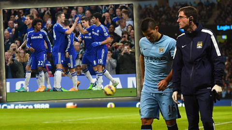 Chelsea sẽ lại bỏ xa Man City-không-Aguero? Chelsea sẽ lại bỏ xa Man City-không-Aguero?