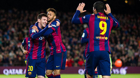 “Cây đinh ba” của Barca ngày càng hòa hợp “Cây đinh ba” của Barca ngày càng hòa hợp