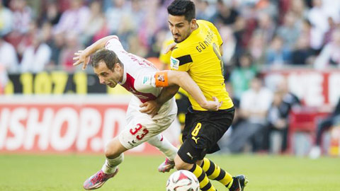 Dortmund: Niềm tin trên vai Guendogan Dortmund: Niềm tin trên vai Guendogan
