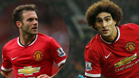 Marouane Fellaini - Juan Mata: Nỗi thất vọng 65 triệu bảng! Marouane Fellaini - Juan Mata: Nỗi thất vọng 65 triệu bảng!