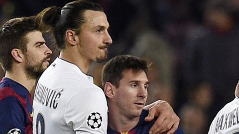 Ibra đập tan tin đồn hiếm khích với Messi Ibra đập tan tin đồn hiếm khích với Messi