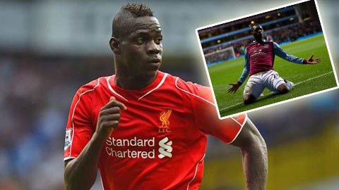 Balotelli và Benteke sẽ đổi chỗ cho nhau tại Liverpool