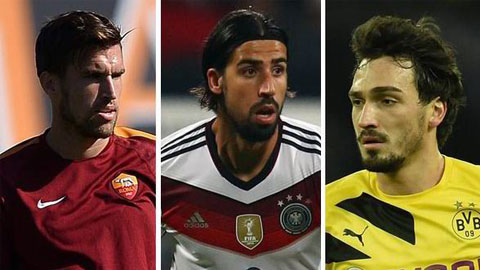 Nhiều CĐV hy vọng Kevin Strootman, Sami Khedira và Mats Hummels sẽ tới Premier League thi đấu