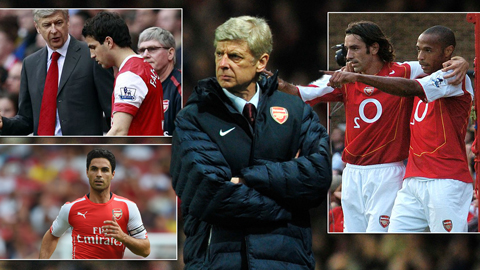 Wenger vẫn chưa tìm được thành công trong công cuộc 