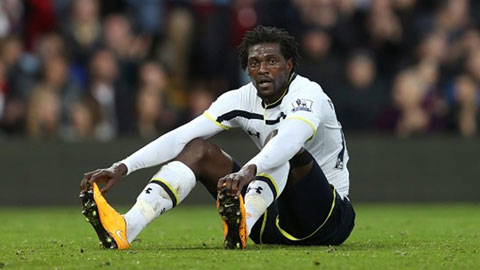 Tottenham sẽ phải làm mới hàng công khi chứng kiến Adebayor mờ nhạt trong trận gặp Sheffield United