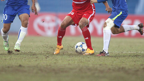 Các sân ở Việt Nam thường có chất lượng xấu do bị ảnh hưởng của thời tiết như sân Hải Phòng