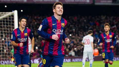 Messi đang từng bước trở lại với phong độ cao nhất