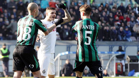 Icardi nổi nóng, thầy trò Mancini thất bại, các CĐV Inter hẳn muốn mau quên trận đấu vừa qua