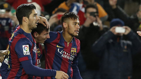 Sự thăng hoa của Messi và đồng đội đang giúp Barca đẩy lùi khủng hoảng