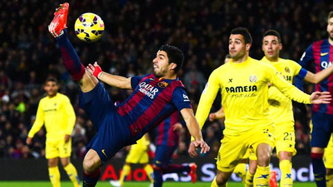 Luis Suarez vẫn vô duyên trước khung thành
