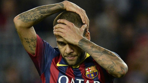 Alves sẽ trở thành cầu thủ tự do cuối mùa giải này