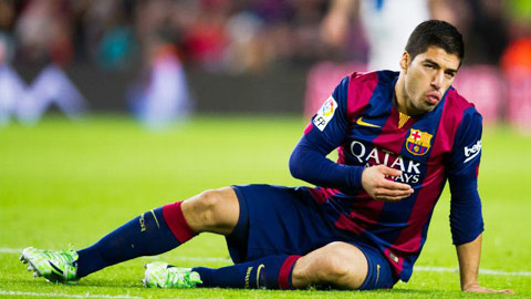 Suarez vẫn chưa thể tìm lại ánh hào quang như khi anh còn ở Liverpool