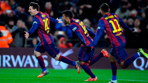 HLV Luis Enrique (ảnh trong bài) giờ đã có thể xoa tay hài lòng với dàn cầu thủ siêu sao của mình