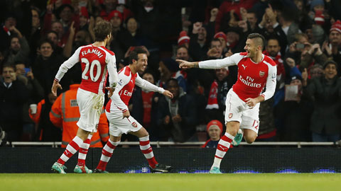 Dù đang thăng hoa nhưng Arsenal không dễ bắt nạt được Tottenham tại White Hart Lane