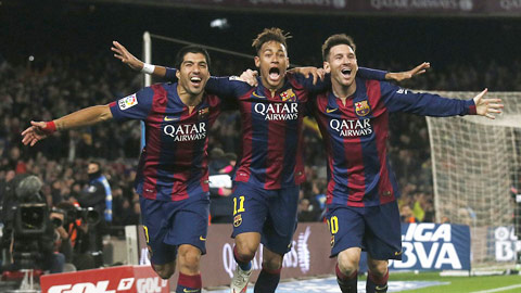 Bộ ba Messi-Suarez-Neymar sẽ giúp Barca đè bẹp Bilbao<br />