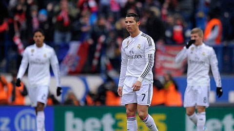 Real vừa phải nhận thất bại muối mặt trên sân của Atletico