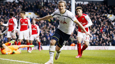 Kane là cầu thủ gốc London duy nhất trong số 22 cầu thủ đá chính ở trận Tottenham-Arsenal tối qua
