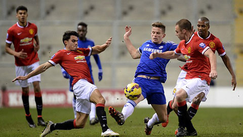 U21 M.U đánh bại U21 Chelsea với tỷ số 2-1