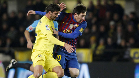 Trước một Barca đang đạt phong độ tốt, Villarreal (trái) khó sống sót ở Nou Camp