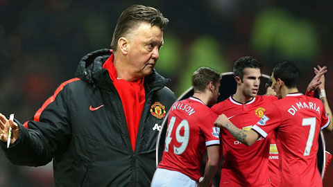 HLV Van Gaal loay hoay xây dựng một đội hình tối ưu cho M.U
