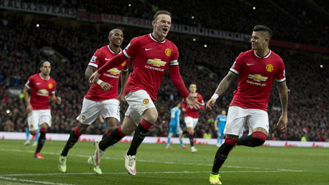 Rooney tỏa sáng giúp Quỷ đỏ quay lại Top 3