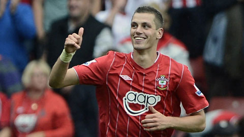 Tiền vệ Morgan Schneiderlin của Southampton