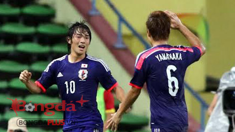 Nakajima lập cú đúp giúp U23 Nhật Bản thắng 2-0 U23 Việt Nam - Ảnh: Minh Tuấn 