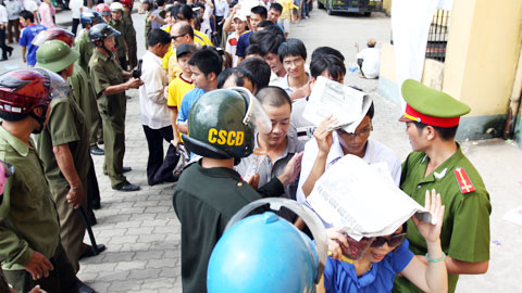 Công tác an ninh sẽ được thắt chặt tại sân Vinh