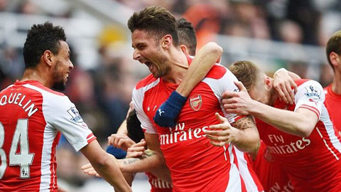 Arsenal thường chơi hay khi không phải chịu áp lực