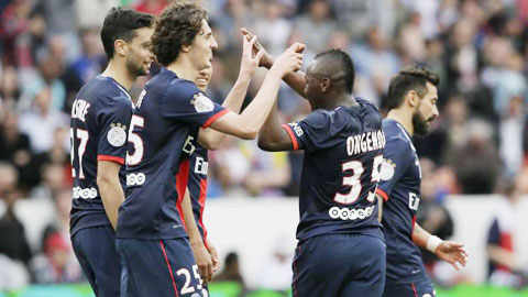 Chỉ đưa ra sân nhiều gương mặt dự bị song PSG vẫn đủ sức đè bẹp Bastia