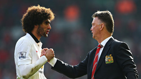 Fellaini đang được HLV Van Gaal tin dùng