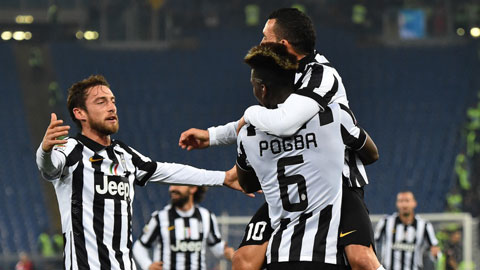Trước Monaco, Marchisio (bìa trái) đủ khả năng lấp vào khoảng trống mà Pogba để lại