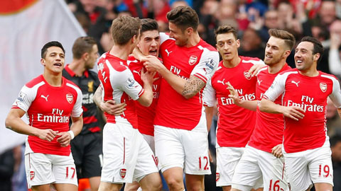 Arsenal thể hiện nhiều nét tích cực