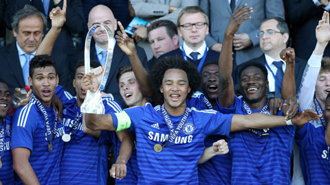 U19 Chelsea vừa vô địch giải trẻ châu Âu