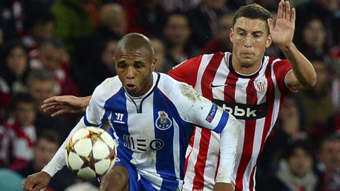 Porto đang thăng hoa nhờ phong độ chói sáng của Brahimi (trái)