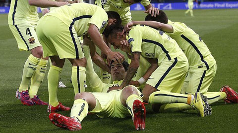 Suarez góp công lớn vào chiến thắng ấn tượng của Barca