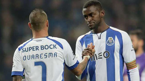 Quaresma mà Jackson Martinez có trận đấu xuất sắc