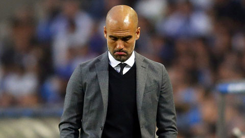 Nỗ thất vọng của HLV Guardiola sau trận Bayern để thua Porto 1-3