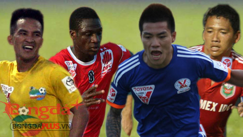 Hai trận đấu Than Hóa - B.BD và ĐT.LA - Than Quảng Ninh là tâm điểm của vòng 10 V.League
