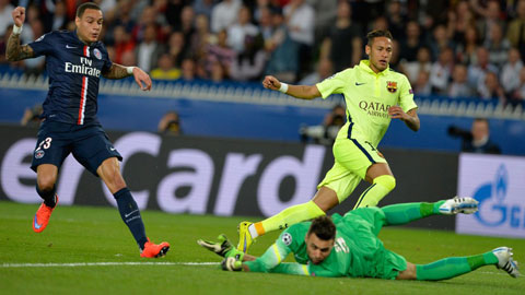 Tình huống Neymar băng xuống mở tỷ số trận đấu