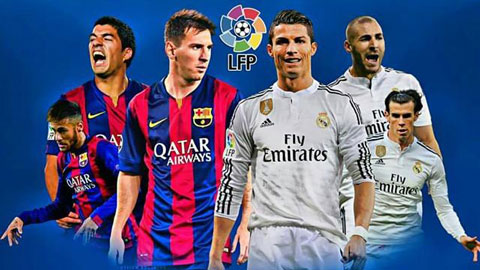 MSN đang tạm dẫn BBC 3 bàn thắng