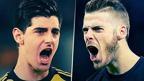 Courtois và De Gea, ai sẽ hưởng niềm vui chiến thắng?
